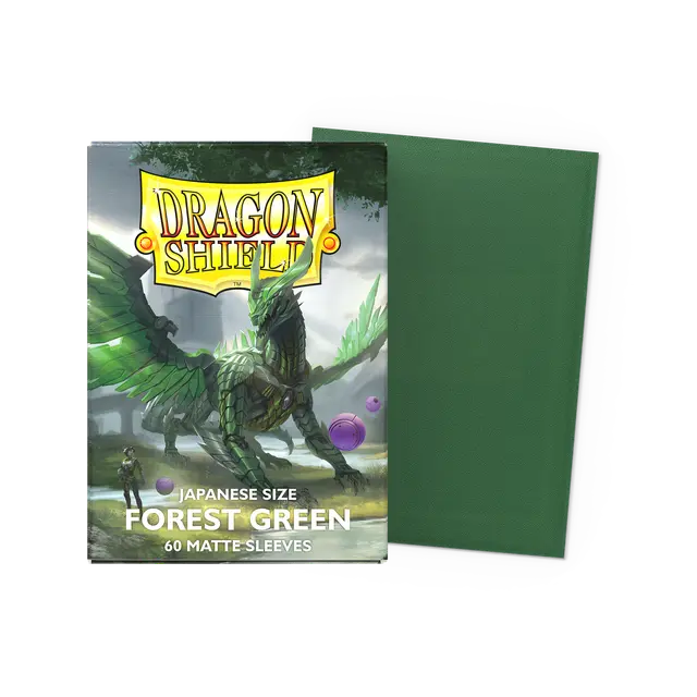 Dragon Shield - Micas Small JPN Size Forest Green c/60