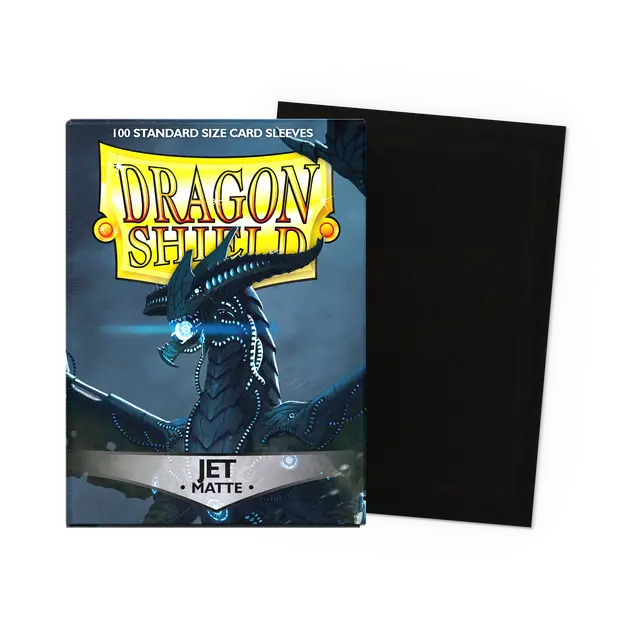 Dragon Shield - Micas Matte STND Jet c/100