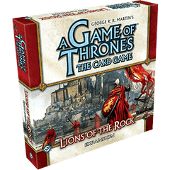JUEGOS DE MESA - A Game of Thrones TCG Lions of the Rock Expansion Inglés - Gamesmart - Devir