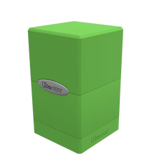 ULTRA PRO - Classic Satin Tower Deck Box: Lime Green - Gamesmart