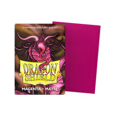 Dragon Shield - Micas Matte Small JPN Size: Magenta c/60