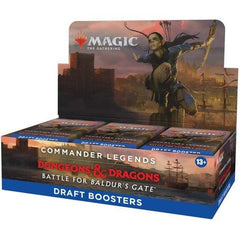 Magic the Gathering - Commander Legends Dungeons & Dragons Battle for Baldur's Gate Draft Booster Display (Inglés) - Gamesmart - Magic the Gathering