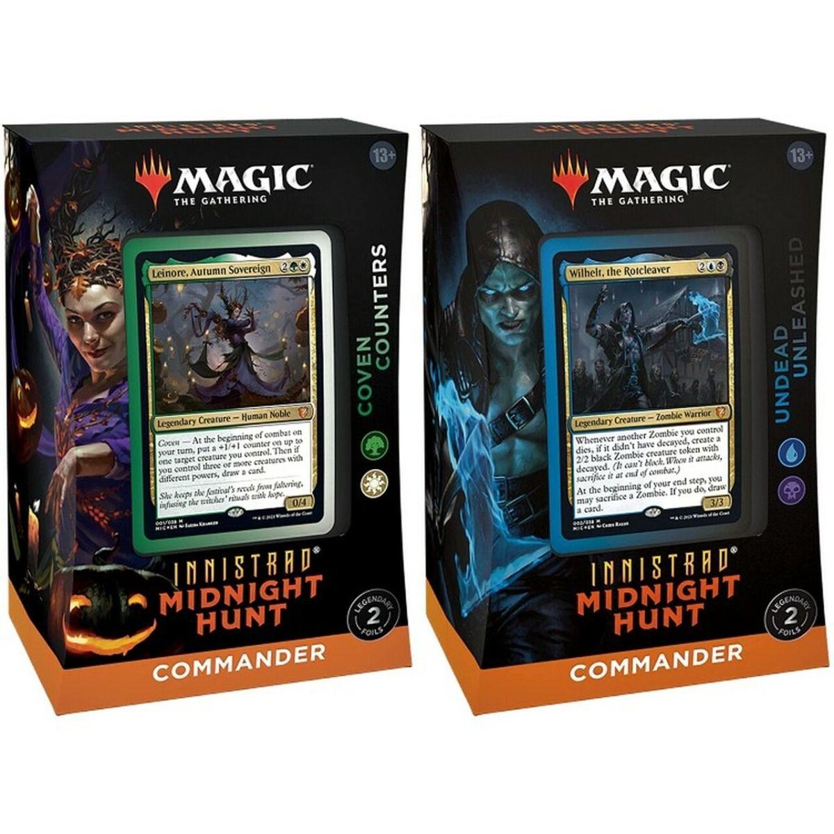 Magic the Gathering - Innistrad Midnight Hunt Commander Decks PAR (Inglés) - Gamesmart - Magic the Gathering