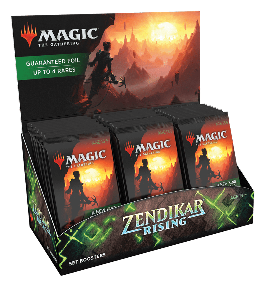 Magic the Gathering - Zendikar Rising Set Booster Display - Gamesmart - Magic the Gathering