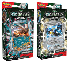 Pokémon - Ex Battle Deck Melmetal & Houndoom ex Display c/6 decks (3 pares) (Inglés)