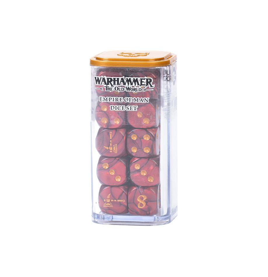 Dados - Warhammer The Old World: Empire of Man Dice Set