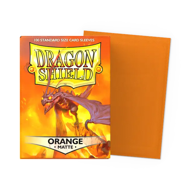 Dragon Shield - Micas Matte STND Orange c/100