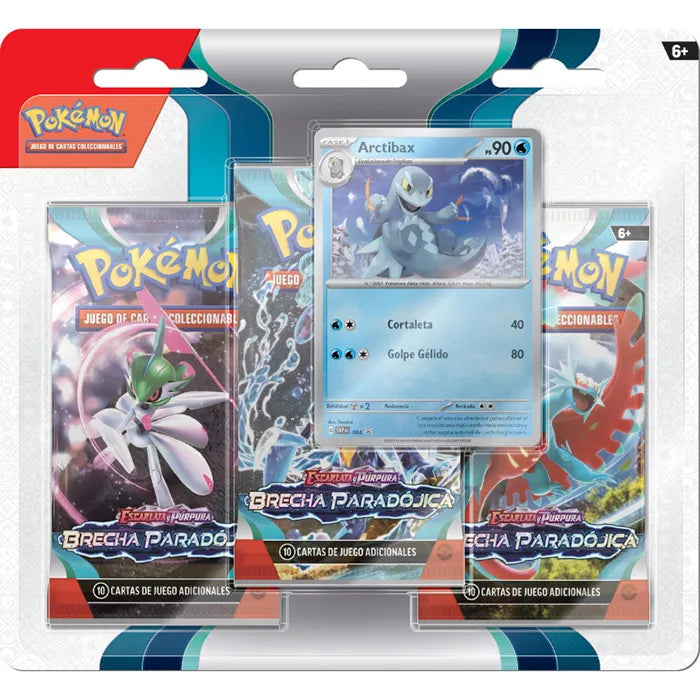 Pokémon - Scarlet & Violet: Paradox Rift 3 Pack Blister Arctibax (Español)