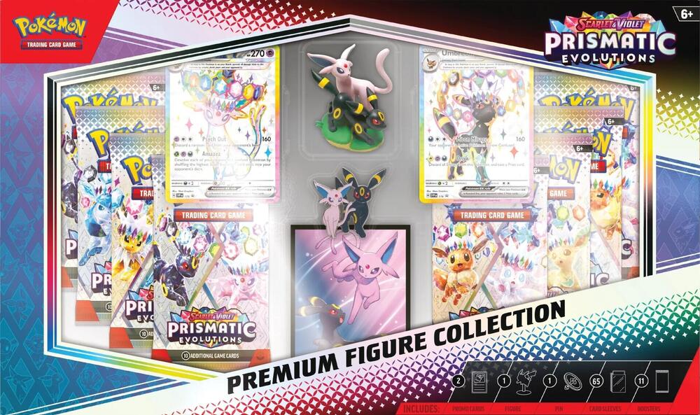 Pokémon - Prismatic Evolution Premium Figure Collection (Inglés)