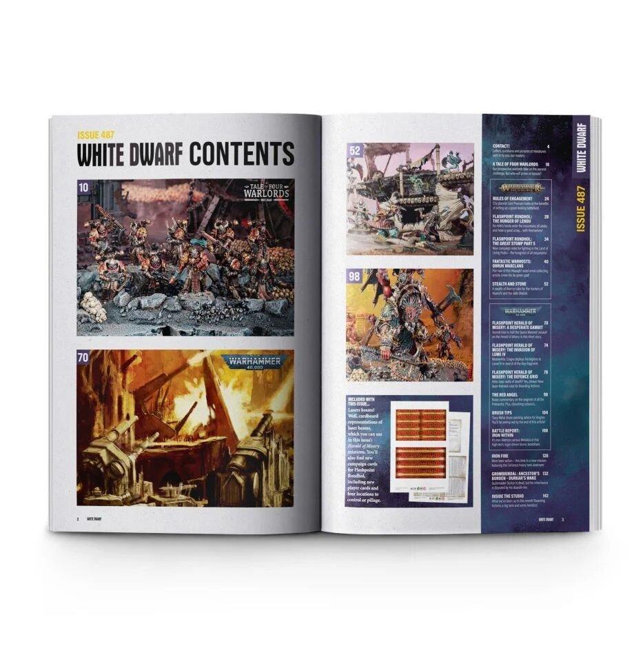 Revista - White Dwarf Issue 487 Abril 2023 (Inglés) - Gamesmart - Games Workshop