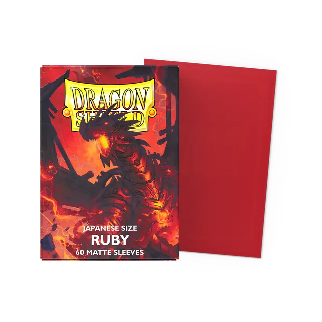Dragon Shield - Micas Small JPN Size Ruby c/60