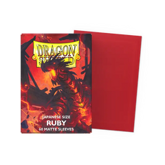 Dragon Shield - Micas Small JPN Size Ruby c/60