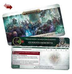 WHU - Warscroll Cards: Ossiarch Bonereapers (Español)