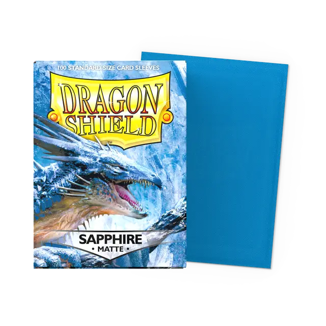 Dragon Shield - Micas Matte STND Sapphire c/100