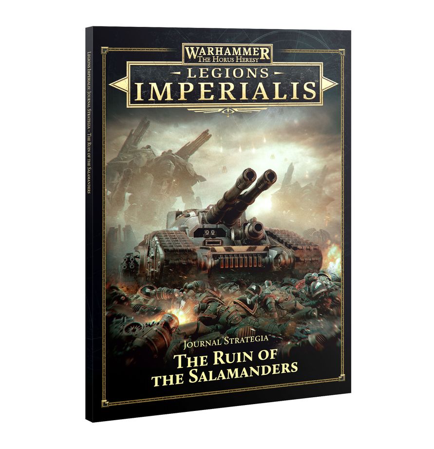 Libro - WHM The Horus Heresy: Journal Strategia The Ruin of the Salamanders (Inglés)