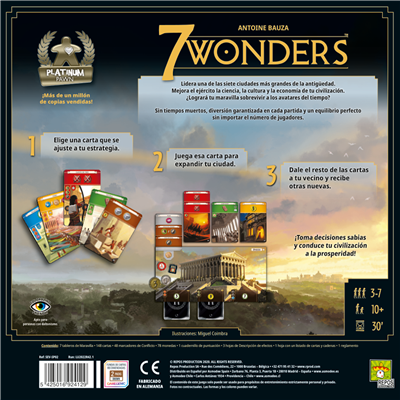 ASMODEE - 7 Wonders (Español)