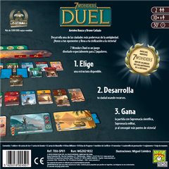 ASMODEE - 7 Wonders: Duel (Español)