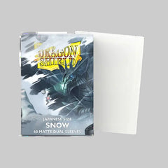 Dragon Shield - Micas Matte Small JPN Size Dual: Snow c/60