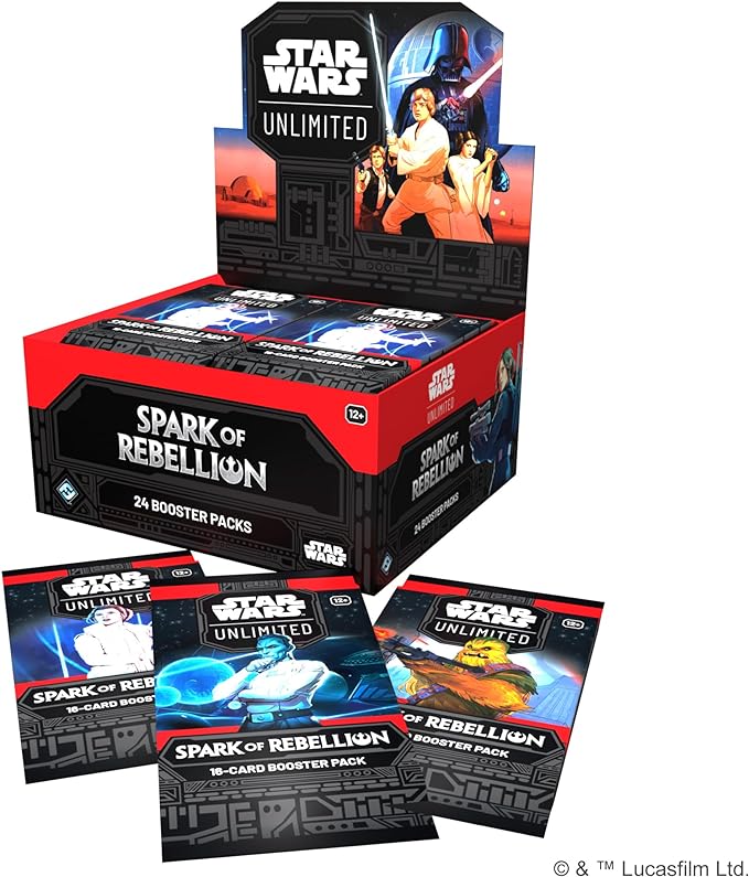 Star Wars Unlimited - Spark of the Rebelion Booster Display c/24 packs