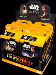 Star Wars Unlimited - Jump to Lightspeed Spotlight Deck Display c/6 decks