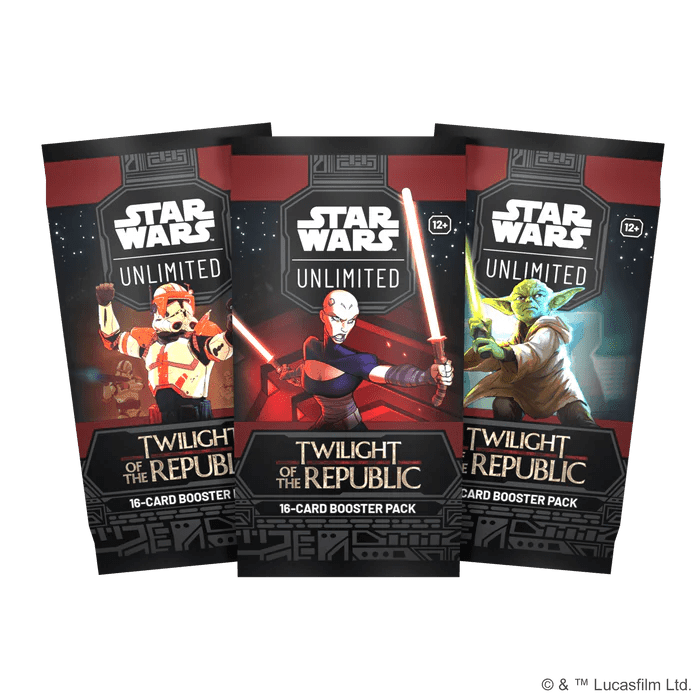 Star Wars Unlimited - Twilight of The Republic: Booster Display (Inglés) - Gamesmart - Asmodee