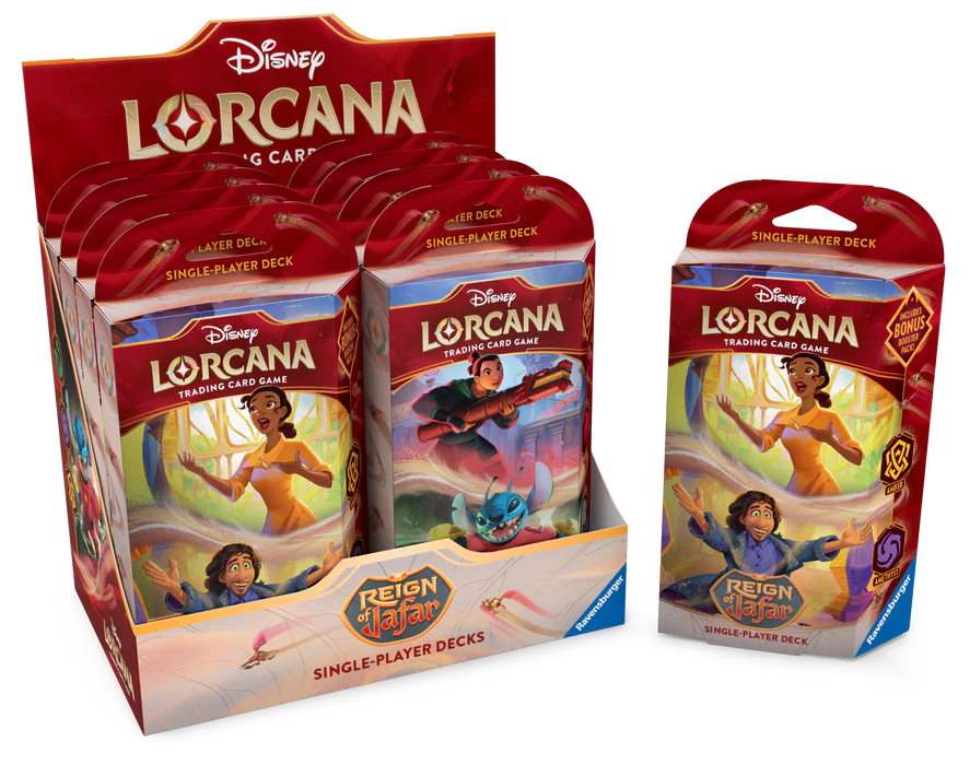 Lorcana - Reign of Jafar Starter Deck Display (Inglés)