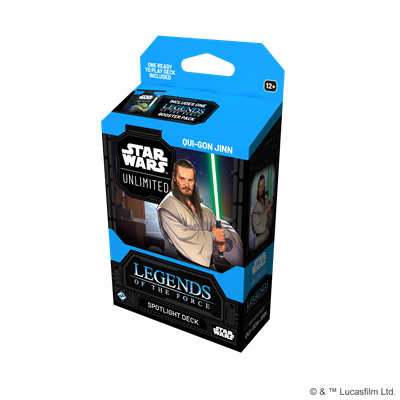 Star Wars Unlimited - Legends of the Force: Spotlight Deck Display c/6 decks (Inglés)