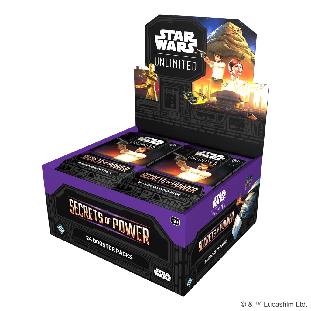 Star Wars Unlimited - Secrets of Power: Booster Display c/24 packs (Inglés)