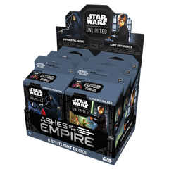 Star Wars Unlimited - Ashes of the Empire: Spotlight Deck Display c/6 decks (Inglés)