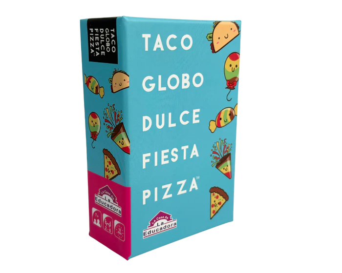 Juego de mesa - Taco, globo, dulce, fiesta, pizza (Español)