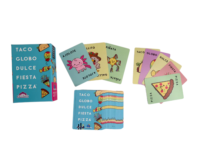 Juego de mesa - Taco, globo, dulce, fiesta, pizza (Español)