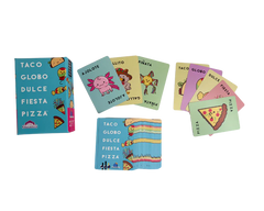 Juego de mesa - Taco, globo, dulce, fiesta, pizza (Español)