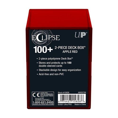 ULTRA PRO - 2 Piece Deck Box Eclipse Rojo Manzana - Gamesmart - Ultra Pro