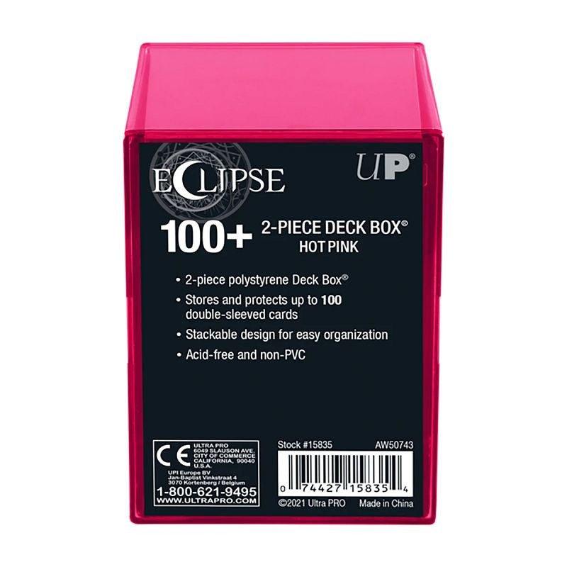 ULTRA PRO - 2 - Piece Deck Box Eclipse Rosa Fuerte - Gamesmart - Ultra Pro