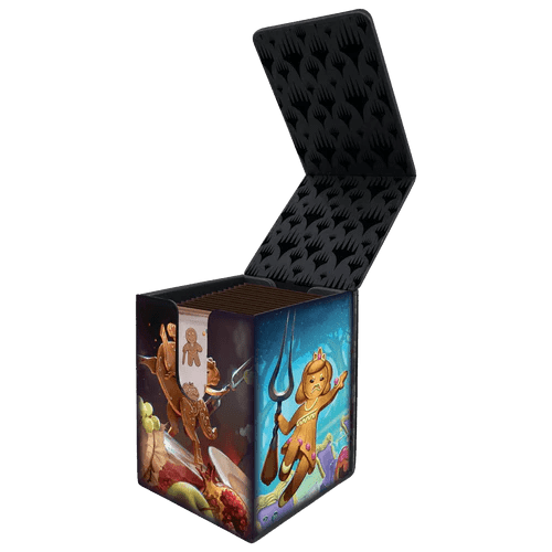 ULTRA PRO - Alcove Flip Deck Box Wilds of Eldraine Food Fight for Magic The Gathering - Gamesmart - Ultra Pro