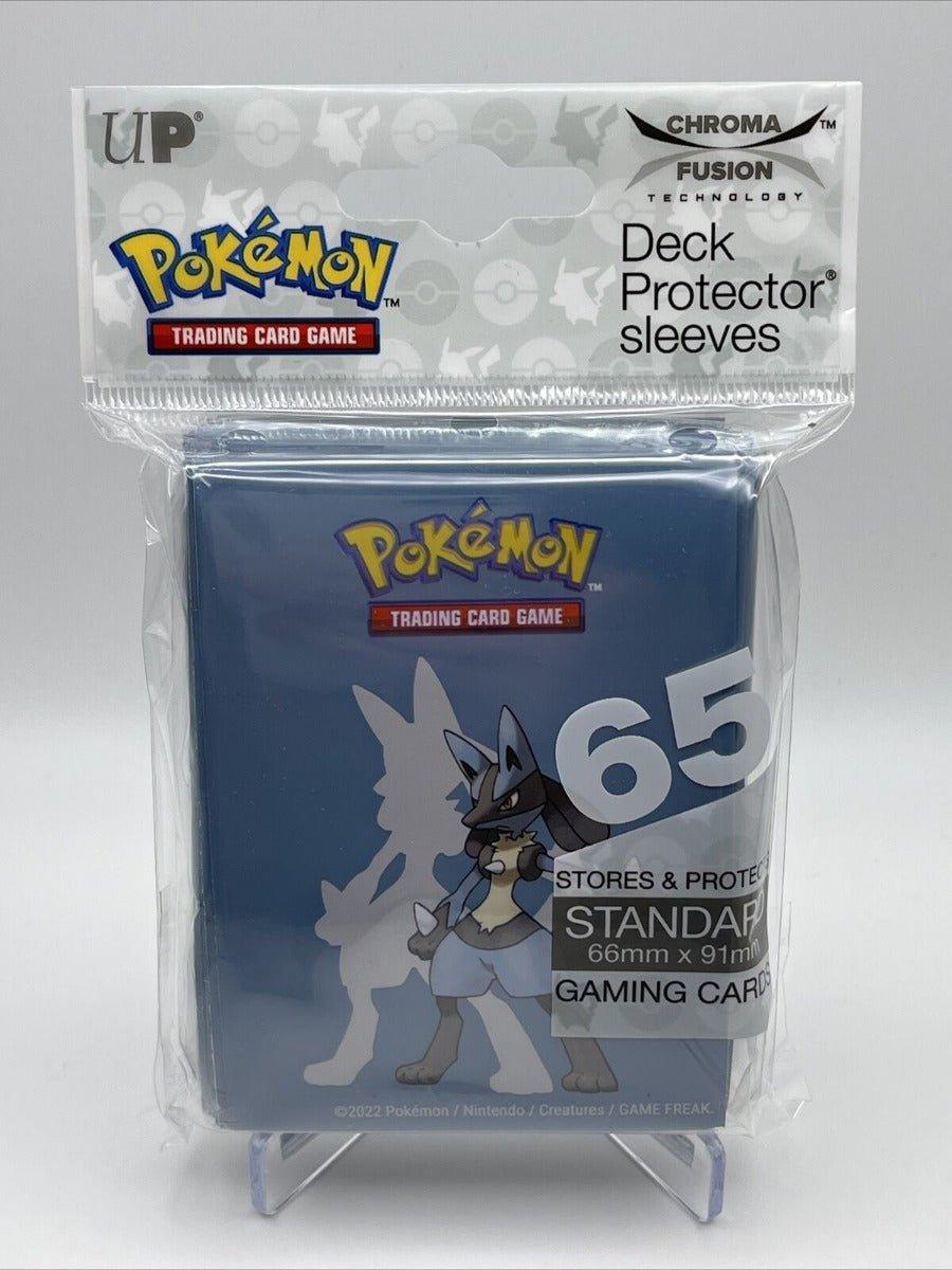 ULTRA PRO - Lucario Deck Protector Sleeves for Pokémon c/65 - Gamesmart - Ultra Pro