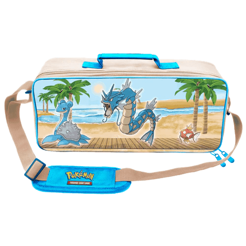 ULTRA PRO - Maletín Gallery Series Seaside Deluxe Gaming Trove for Pokémon - Gamesmart