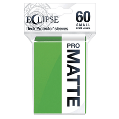 ULTRA PRO - Micas Eclipse Matte JPN Lime Green c/60 - Gamesmart - Ultra Pro