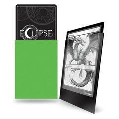 ULTRA PRO - Micas Eclipse Matte STND Lime Green c/100 - Gamesmart - Ultra Pro
