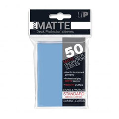 ULTRA PRO - Micas PRO - Matte STND Deck Protector C/50 Azul Verano - Gamesmart - Ultra Pro