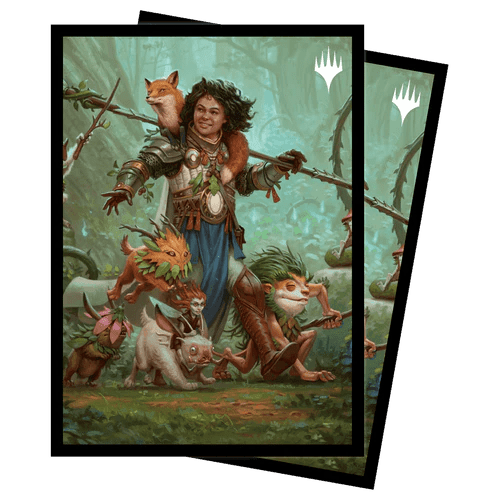 ULTRA PRO - Micas Standard Deck Protector c/100 Wilds of Eldraine Ellivere of the Wild Court for Magic The Gathering - Gamesmart - Ultra Pro
