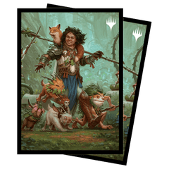 ULTRA PRO - Micas Standard Deck Protector c/100 Wilds of Eldraine Ellivere of the Wild Court for Magic The Gathering - Gamesmart - Ultra Pro
