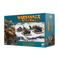 Warhammer The Old World - Dwarfen Mountain Holds: Dwarf Cannon & Organ Gun - Gamesmart - Games Workshop