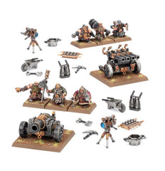 Warhammer The Old World - Dwarfen Mountain Holds: Dwarf Cannon & Organ Gun - Gamesmart - Games Workshop