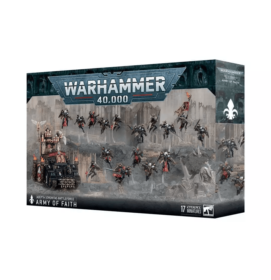 WH40K - Adepta Sororitas Battleforce Army of Faith - Gamesmart - Games Workshop