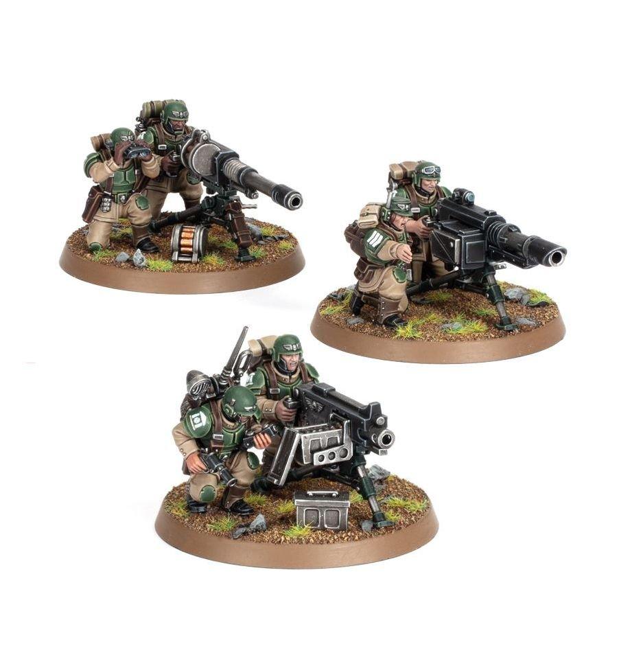 WH40K - Astra Militarum Heavy Weapons Squad (Segunda versión) - Gamesmart
