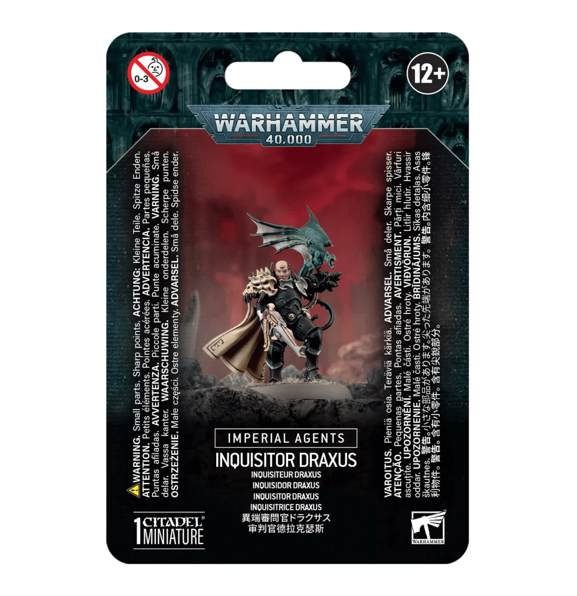 WH40K - Imperial Agents Inquisitor Draxus (Blister) - Gamesmart - Games Workshop