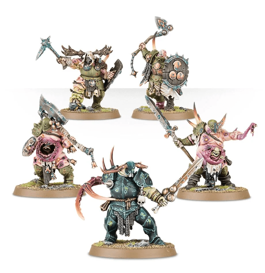 WHAOS - Maggotkin of Nurgle Putrid Blightkings - Gamesmart - Games Workshop