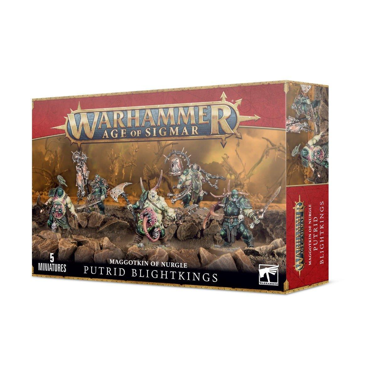 WHAOS - Maggotkin of Nurgle Putrid Blightkings - Gamesmart - Games Workshop