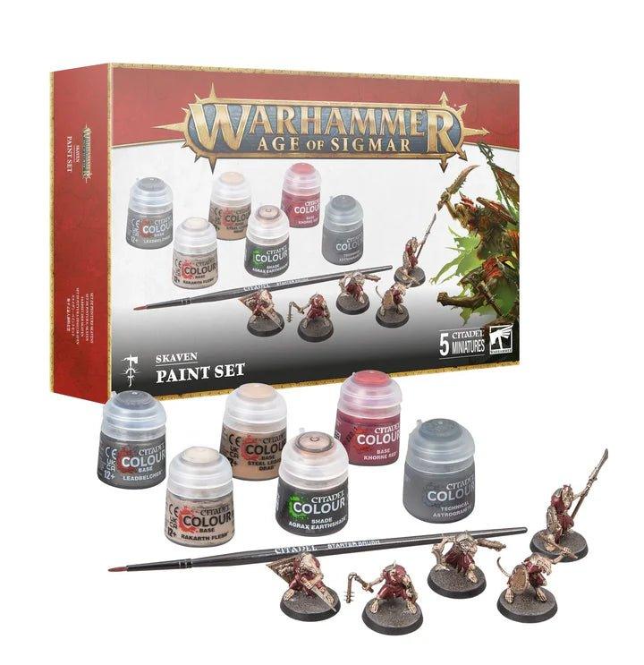 WHAOS - Skaven Paint Set - Gamesmart - Games Workshop